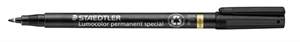 Marker Staedtler Lumocolor Perm Special 0,6mm negru